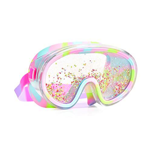 Bling2o - FLOAT-N-AWAY MASK Gold Star Pastel, Máscara de natación infantil