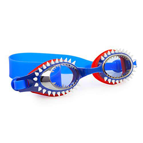 Bling 2O - FISH-N-CHIPS Tiger Shark Navy, gafas de natación infantiles