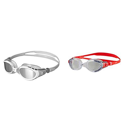 Speedo Unisex Adult Futura Biofuse Mirror Flexiseal Goggle + Futura Biofuse Flexiseal Gafas De Natación