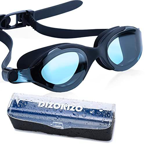 Dizokizo Gafas de natación con protección UV, antivaho