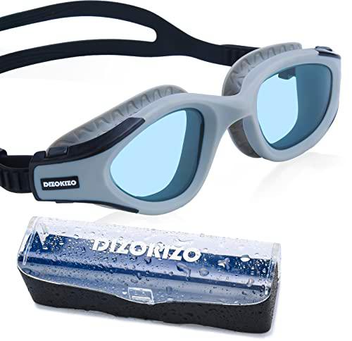 Dizokizo Gafas de natación con protección UV, antivaho