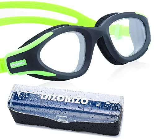 Dizokizo Gafas de natación con protección UV, antivaho