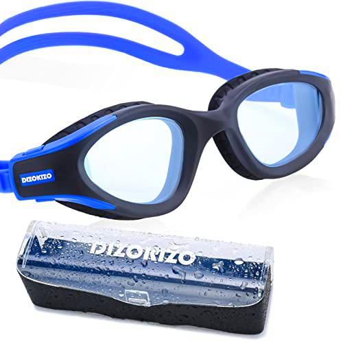 Dizokizo Gafas de natación con protección UV, antivaho