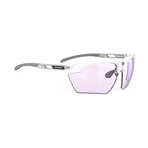 Rudy Project Magnus Gafas DE Sol, Adultos Unisex, White Gloss, 75