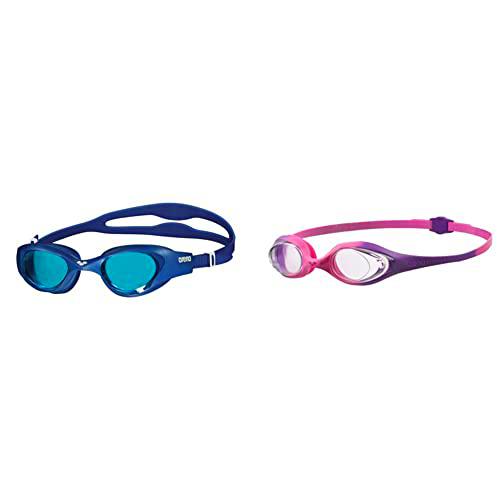 ARENA The One Gafas de Natación, Unisex Adulto, Azul (Light Blue/Blue/Blue)