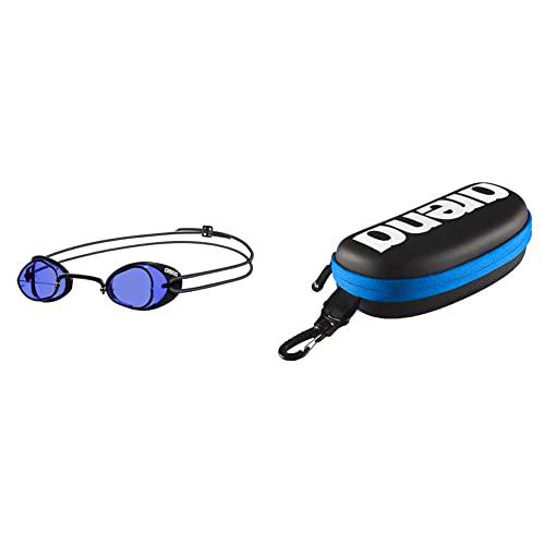 ARENA Swedix Gafas de Natación, Unisex Adulto, Azul/Negro