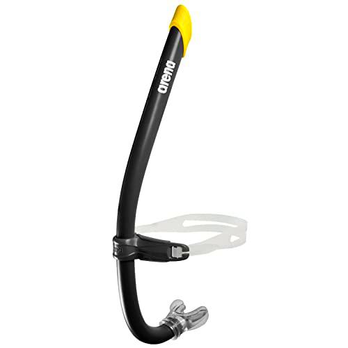 ARENA Swim Snorkel Pro III, Unisex-Adult, Black, Negro