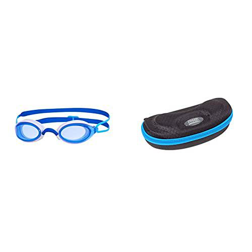 Zoggs Fusion Air, Unisex, Teinte/Bleu/Marine, Talla única &amp; Estuche para Gafas