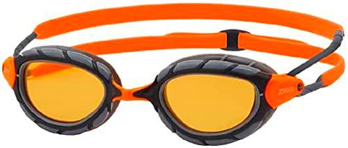 Zoggs Polarized Predator Ultra-Ajuste, Unisex, Gris/Naranja/Cobre Polarizado