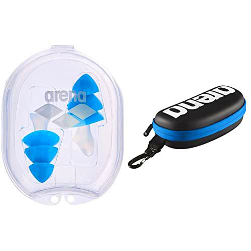 Arena Pro Tapones para los Oídos, Unisex Adulto, Azul Royal/Transparente