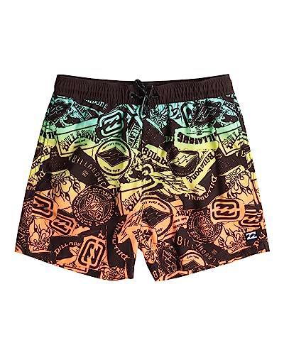 Billabong Short de natación Rojo 16