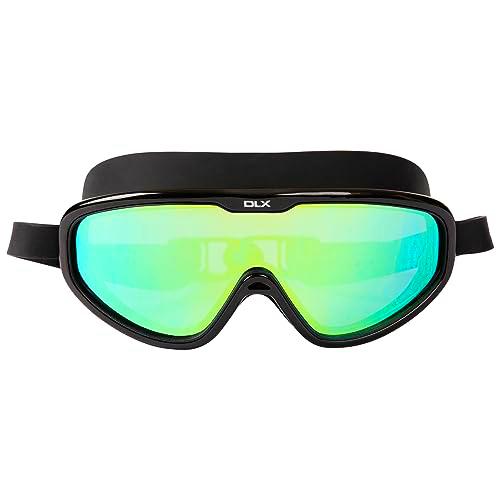 DLX Sam Gafas de natación, Unisex, Negro, Talla única