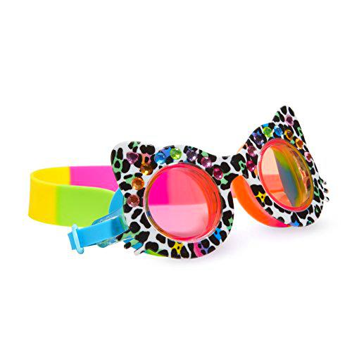 Bling 2O - TALK TO THE PAW Midnight Meow Multi, Gafas de natación infantiles. Más 6 años