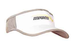 Mako Running Visor, Unisex Adulto, Gris, Talla Única