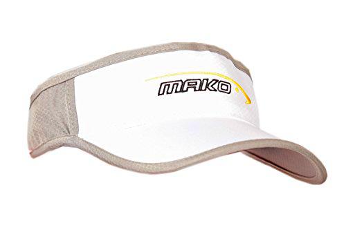 Mako Running Visor, Unisex Adulto, Gris, Talla Única