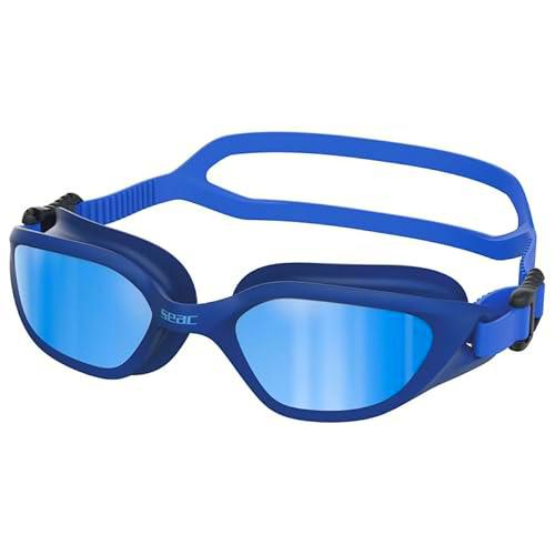 SEAC Gafas de natación Mood con Lentes antiarañazos y antivaho de policarbonato