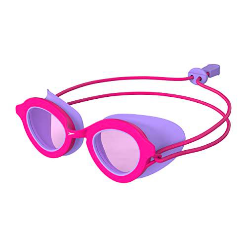 Speedo Sunny G Sea Shells Gafas de natación Niñas, Rosa milenrama/escarlata, One Size