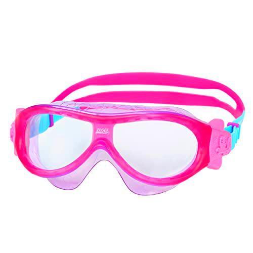 Zoggs Máscara fantasma para niños con protección UV y gafas de natación antivaho