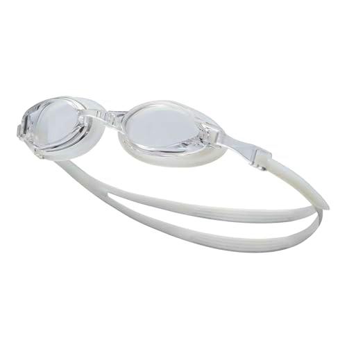 NIKE Gafas de natación Swim Chrome Remora Blanco con Lentes espejadas